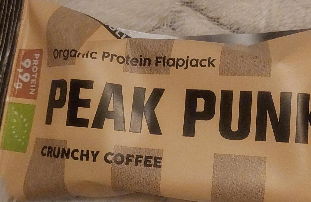 Fotografie - Organic Protein Flapjack PEAK PUNK CRUNCHY COFFEE