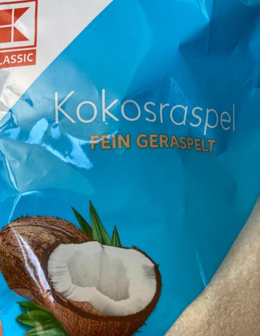 Fotografie - Kokosraspel fein geraspelt (kokos strouhaný) K-Classic