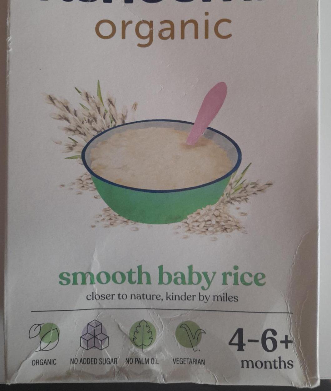 Fotografie - Organic smooth baby rice Kendamil