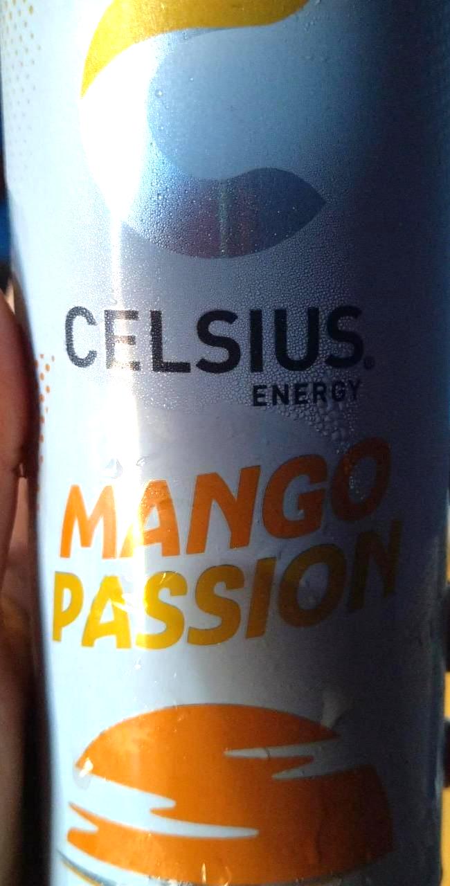 Fotografie - Celsius energy Mango Passion