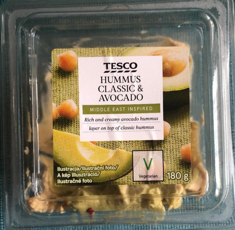 Fotografie - Hummus Classic & Avocado Tesco