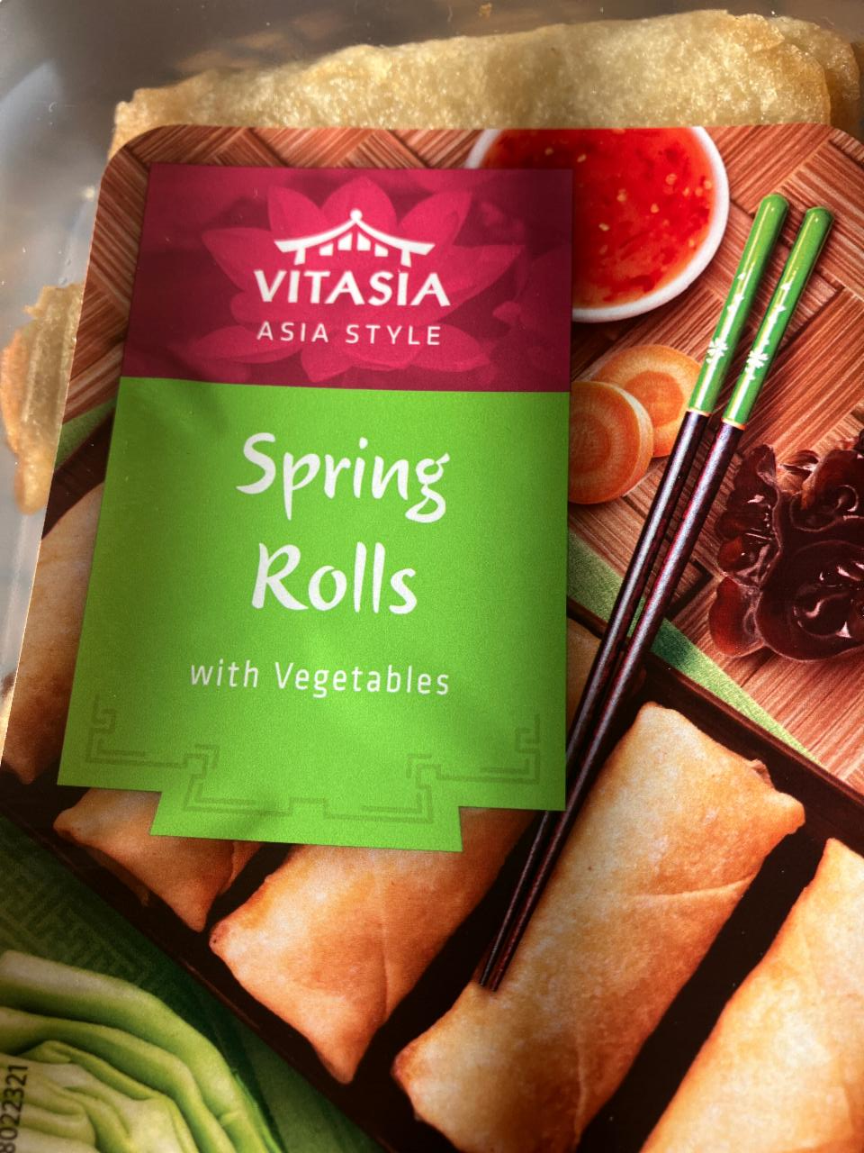 Fotografie - Spring rolls with Vegetables Vitasia