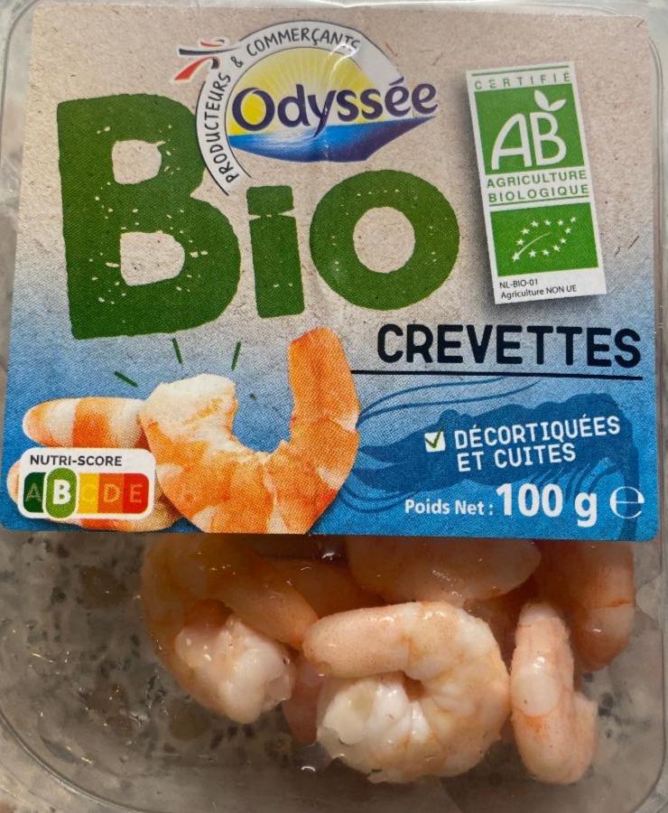 Fotografie - bio Odyssee crevettes Delmart