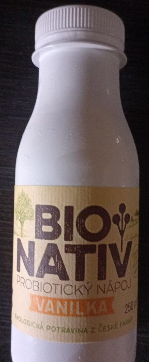 Fotografie - Bionativ probiotický nápoj vanilka Bio Vavřinec