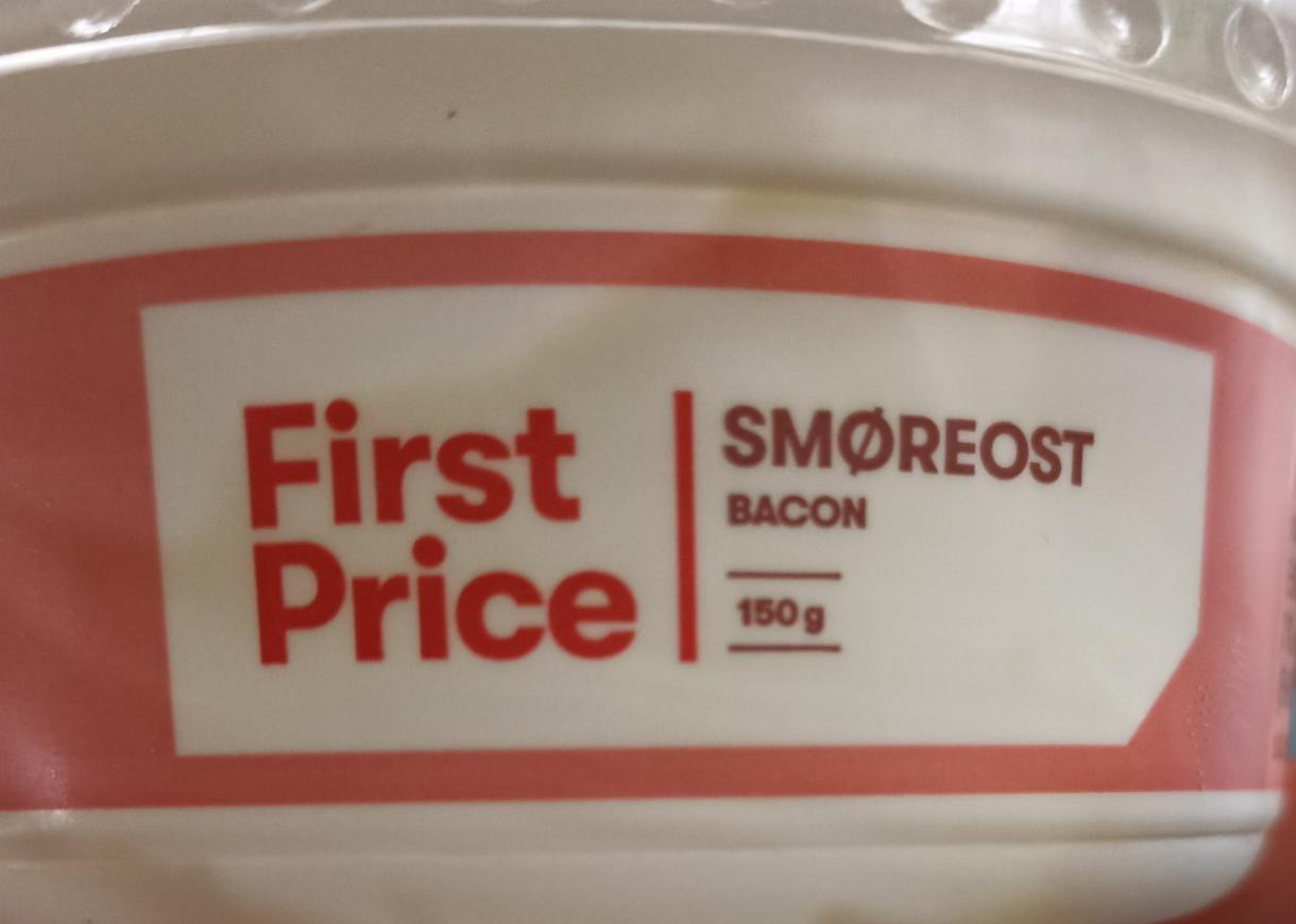 Fotografie - Smøreost bacon First Price