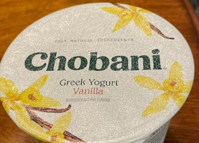 Fotografie - Greek Yogurt vanilla Chobani