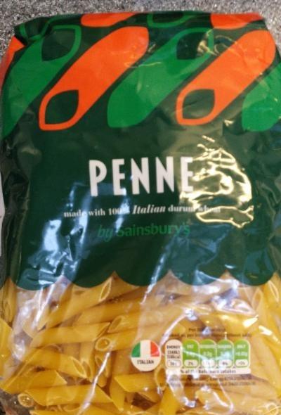 Fotografie - Penne made with 100% Italian durum wheat Sainsbury's