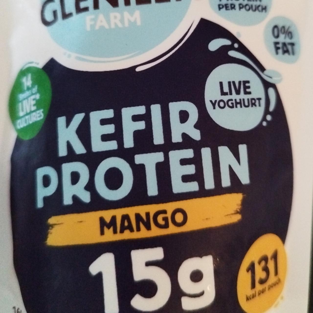 Fotografie - Kefir protein Mango Glenilen Farm