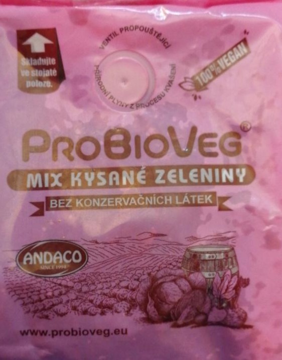 Fotografie - Probioveg mix kysané zeleniny Andaco