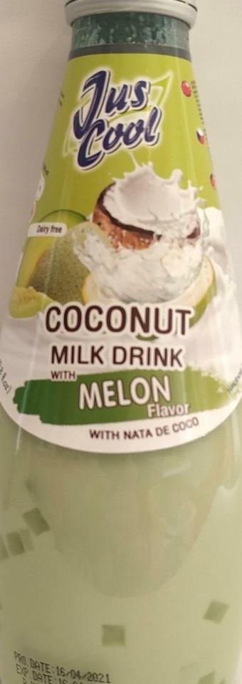 Fotografie - Coconut Milk Drink with Melon flavor Jus Cool