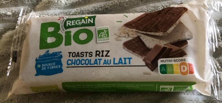 Fotografie - Toasts Riz chocolat au lait Regain Bio