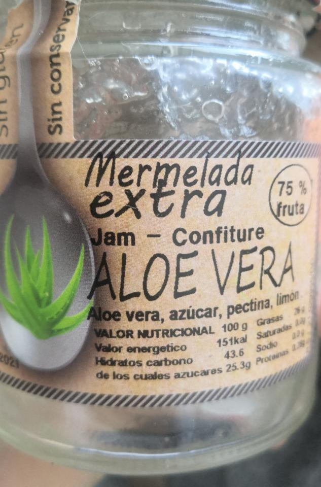 Fotografie - Aloe vera mermeláda extra