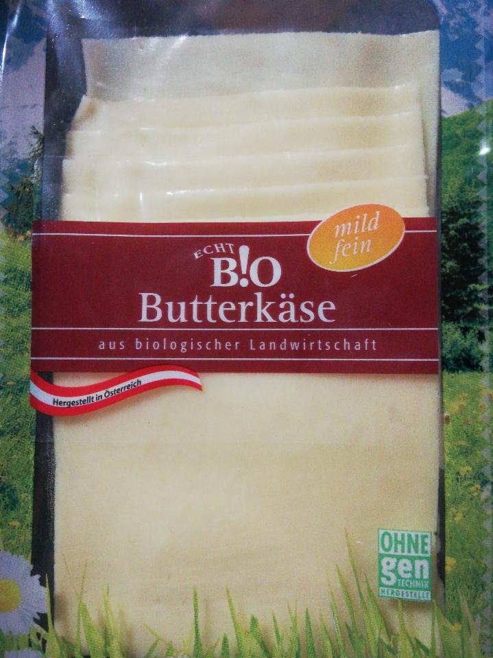 Fotografie - Echt B!O Butterkäse mild fein