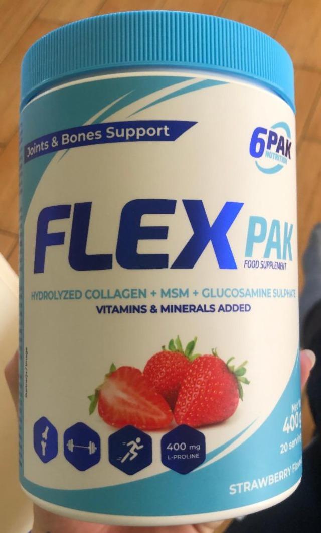Fotografie - Flex Pak Strawberry 6PAK Nutrition