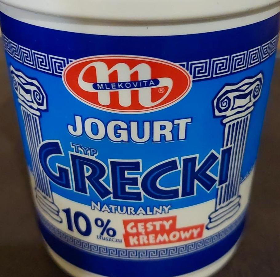 Fotografie - Jogurt typ Grecki naturalny 10% Mlekovita