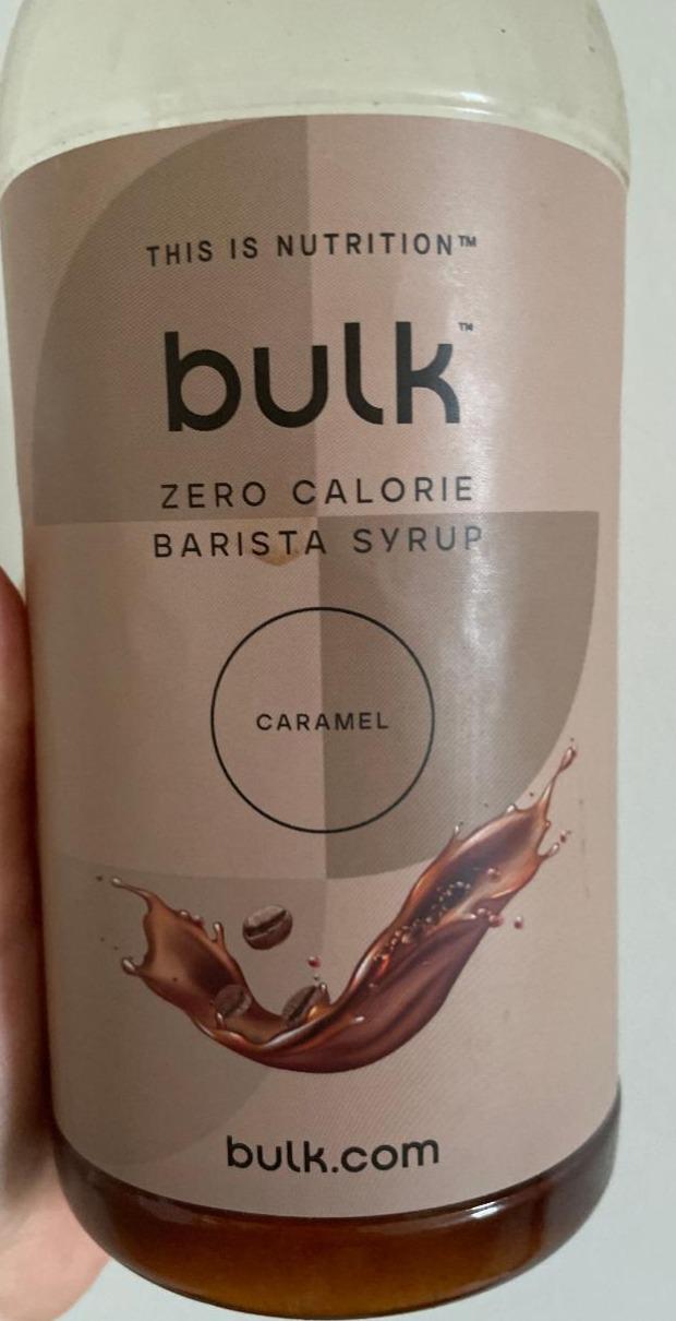 Fotografie - Zero calorie barista syrup Caramel Bulk