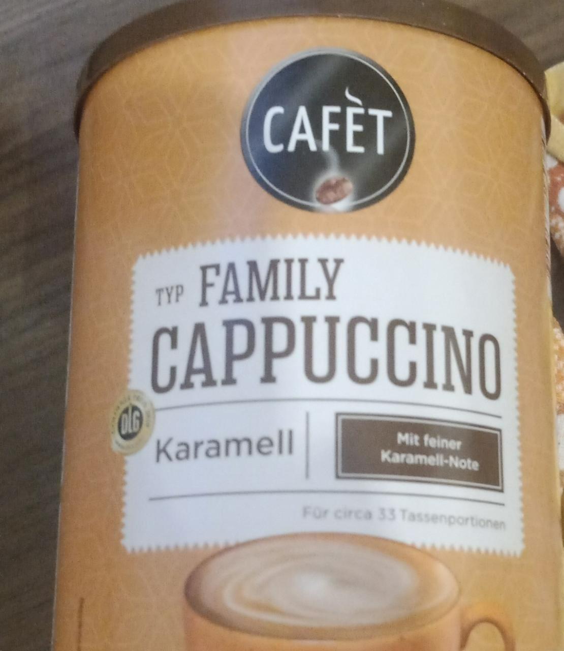 Fotografie - Family Cappuccino Karamell CAFÈT