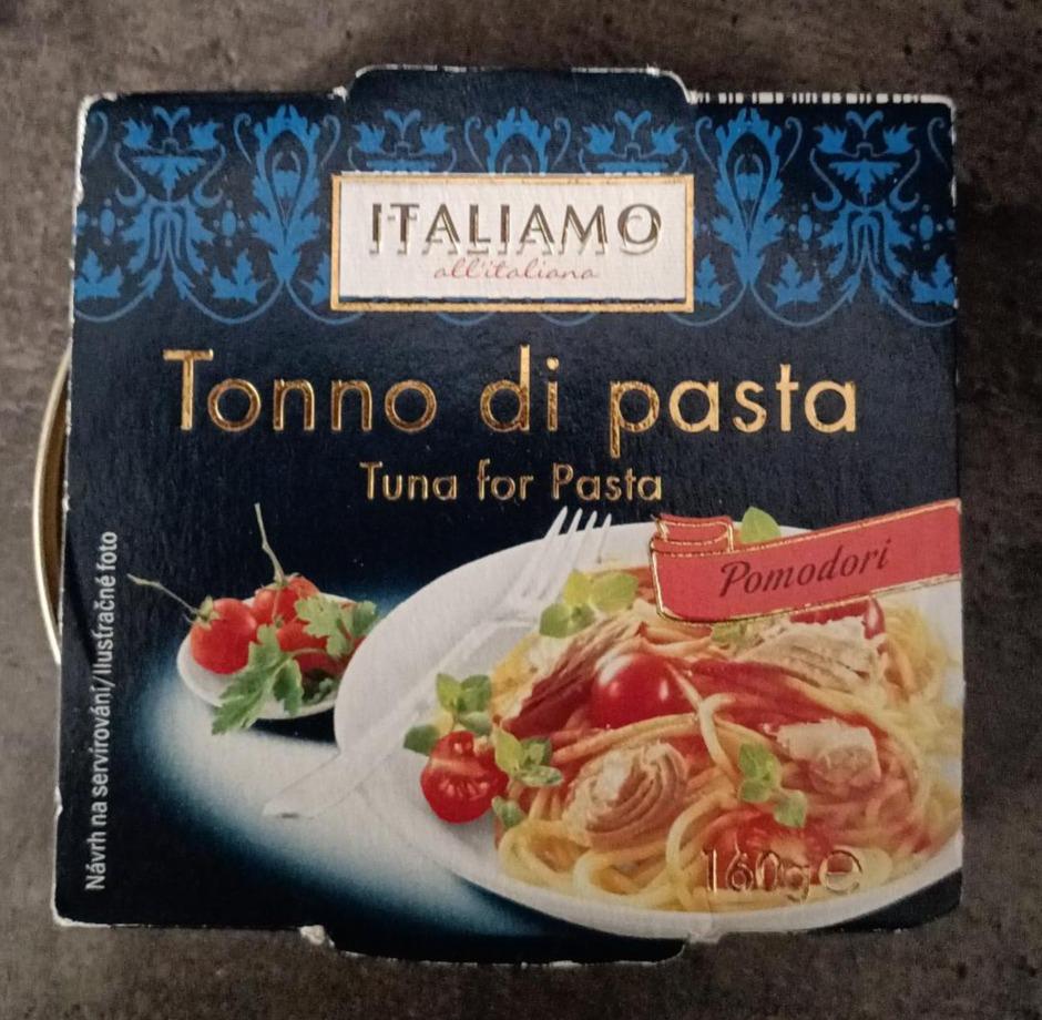 Fotografie - Tonno di pasta pomodori Italiamo