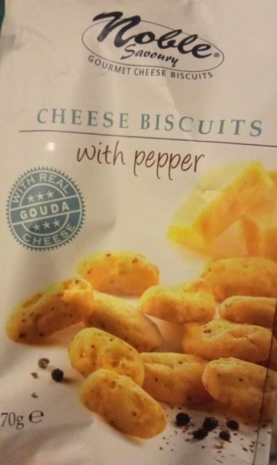 Fotografie - Cheese Biscuits With Pepper Noble savoury