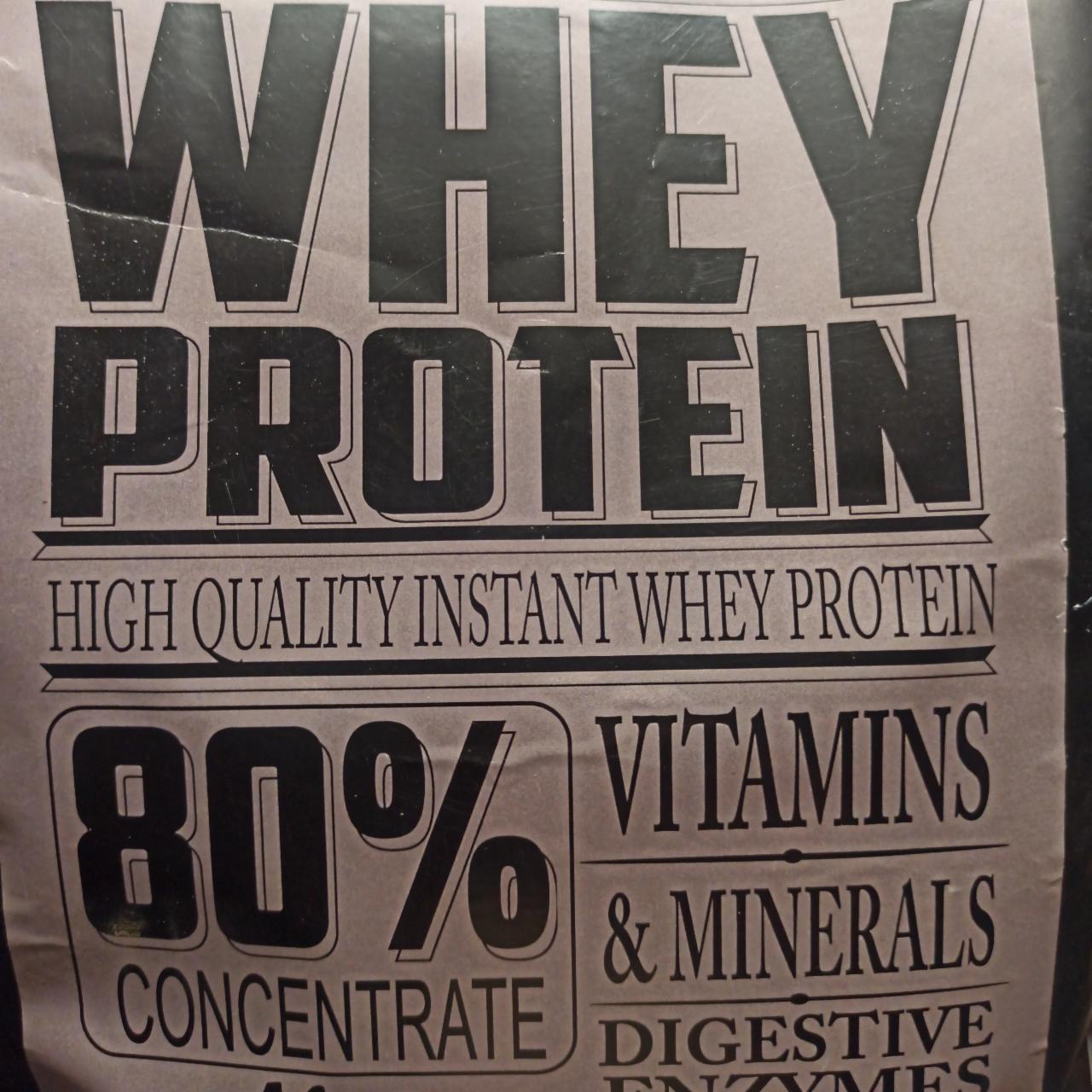 Fotografie - Whey protein 80% concentrate FitBoom