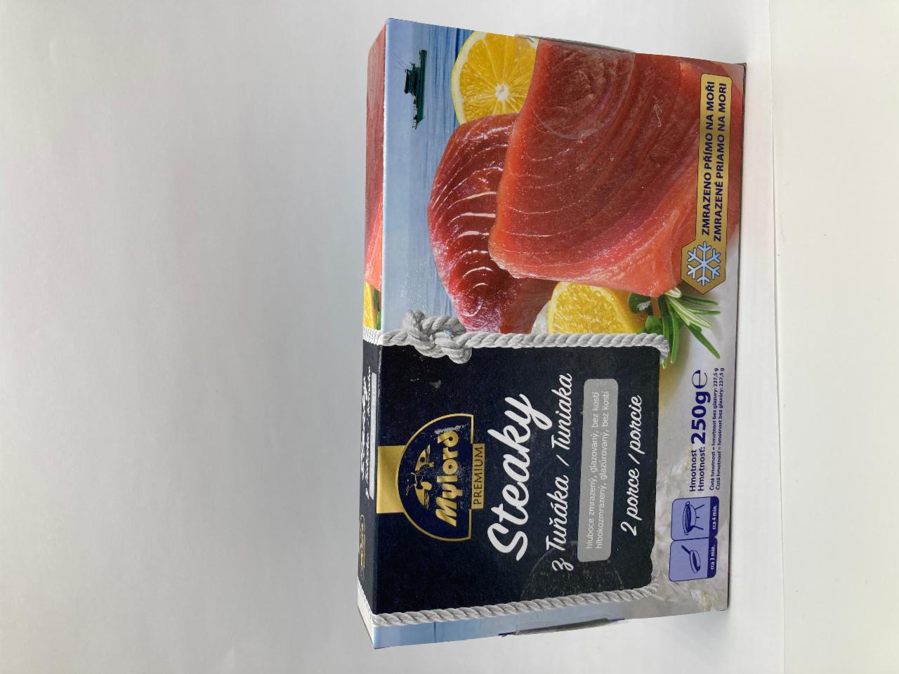 Fotografie - Pacific Tuna Mražené steaky z tuňáka Findus