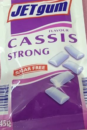 Fotografie - Žvýkačky dražé JETgum fresh cassis strong