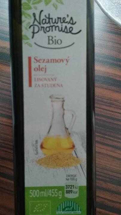 Fotografie - BIO Sezamový olej - Nature's Promise