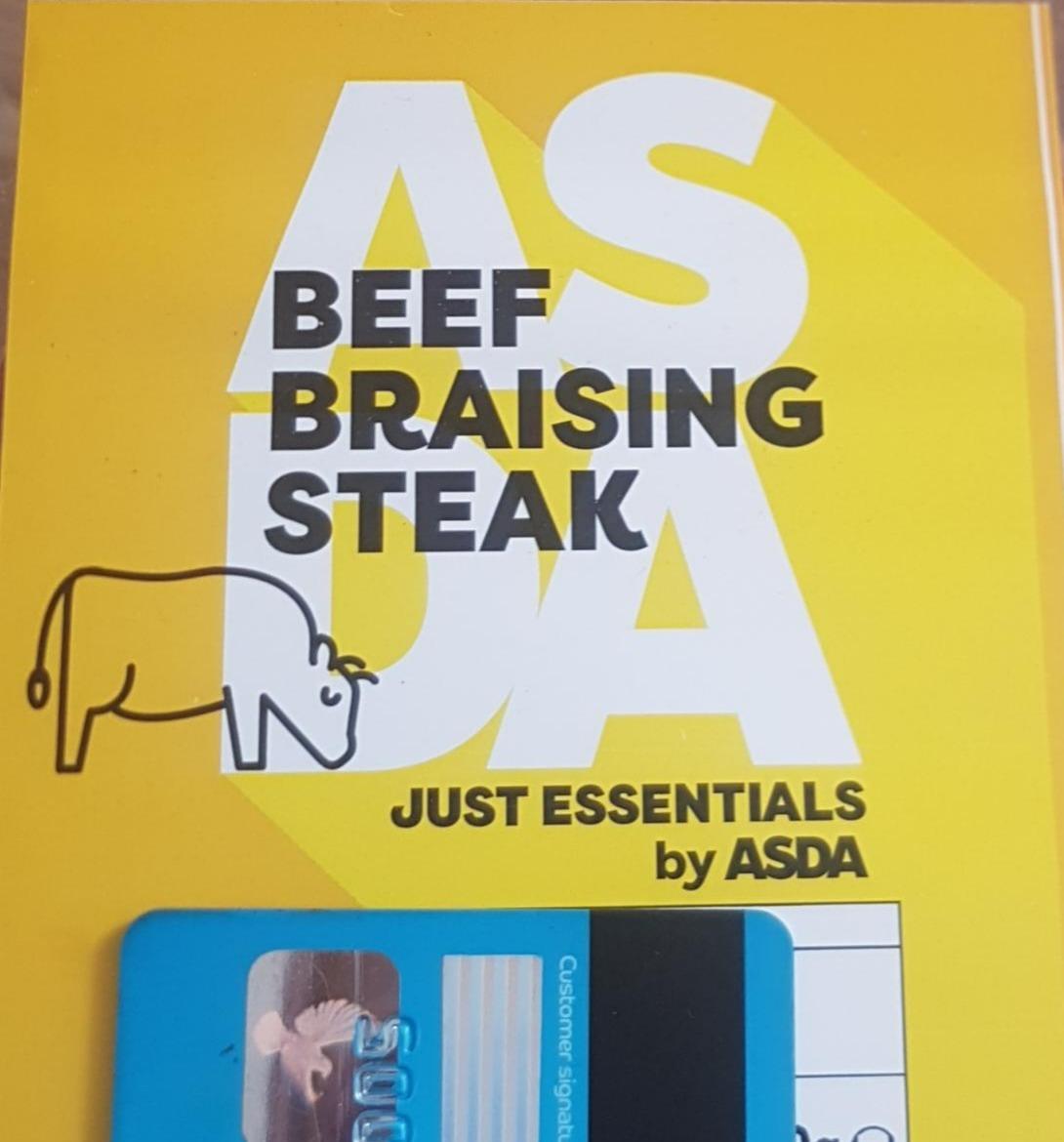 Fotografie - Beef Braising Steak Asda