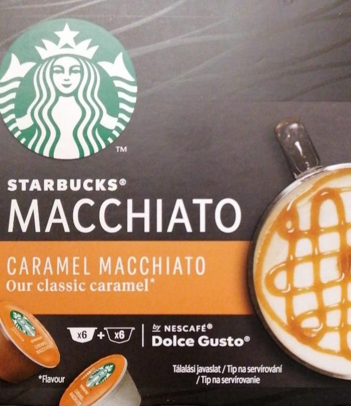Fotografie - Starbucks caramel Macchiato our classic caramel 