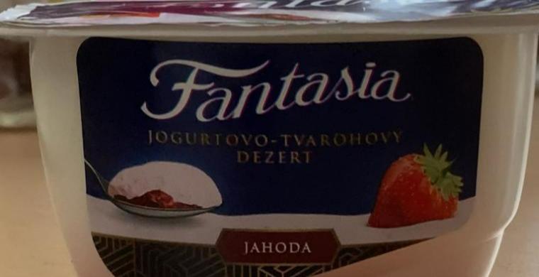 Fotografie - Jogurtovo-tvarohový dezert jahoda Fantasia