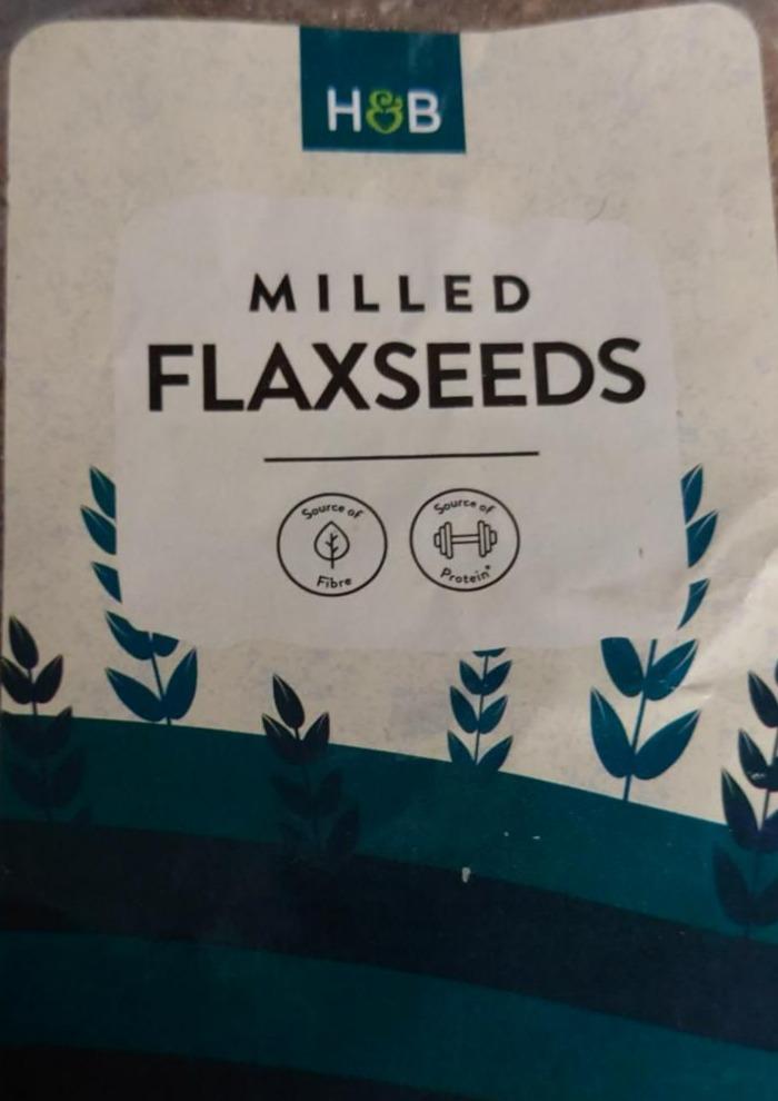 Fotografie - Milled Flaxseeds H&B
