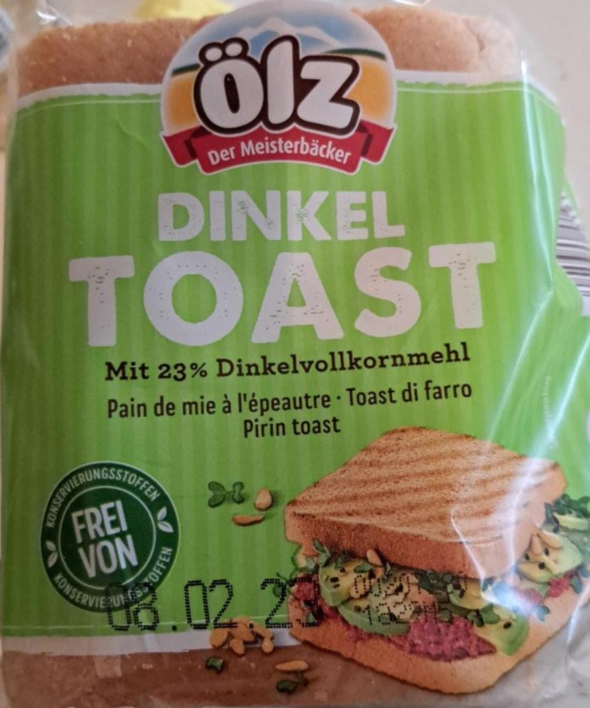 Fotografie - Dinkel Toast Ölz Der Meisterbäcker
