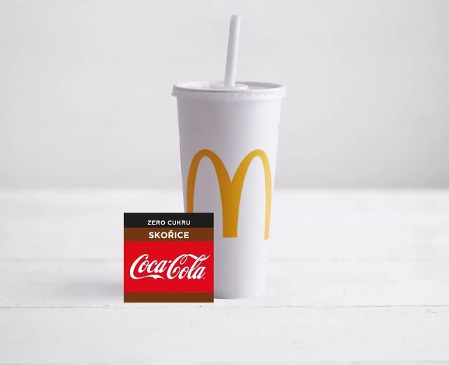 Fotografie - Coca-Cola Zero skořice McDonald's