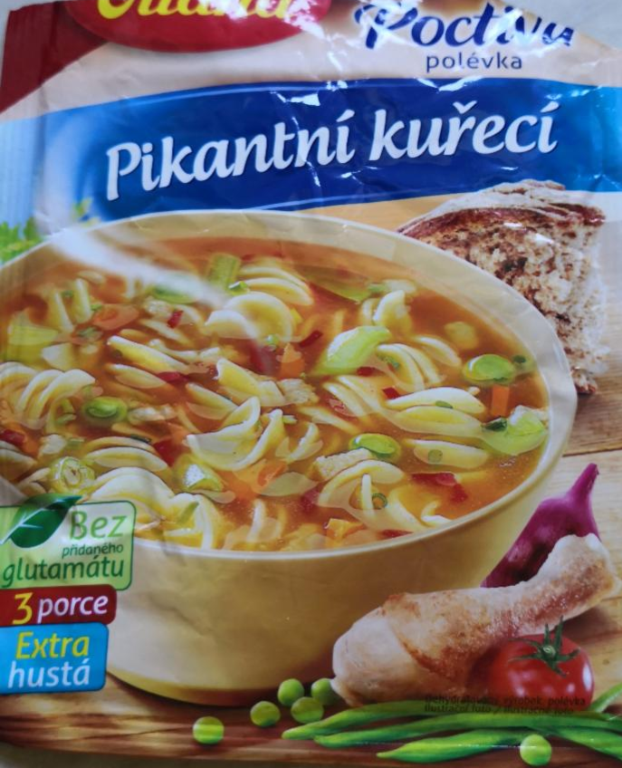 Fotografie - poctivá Pikantní kuřecí polévka Vitana