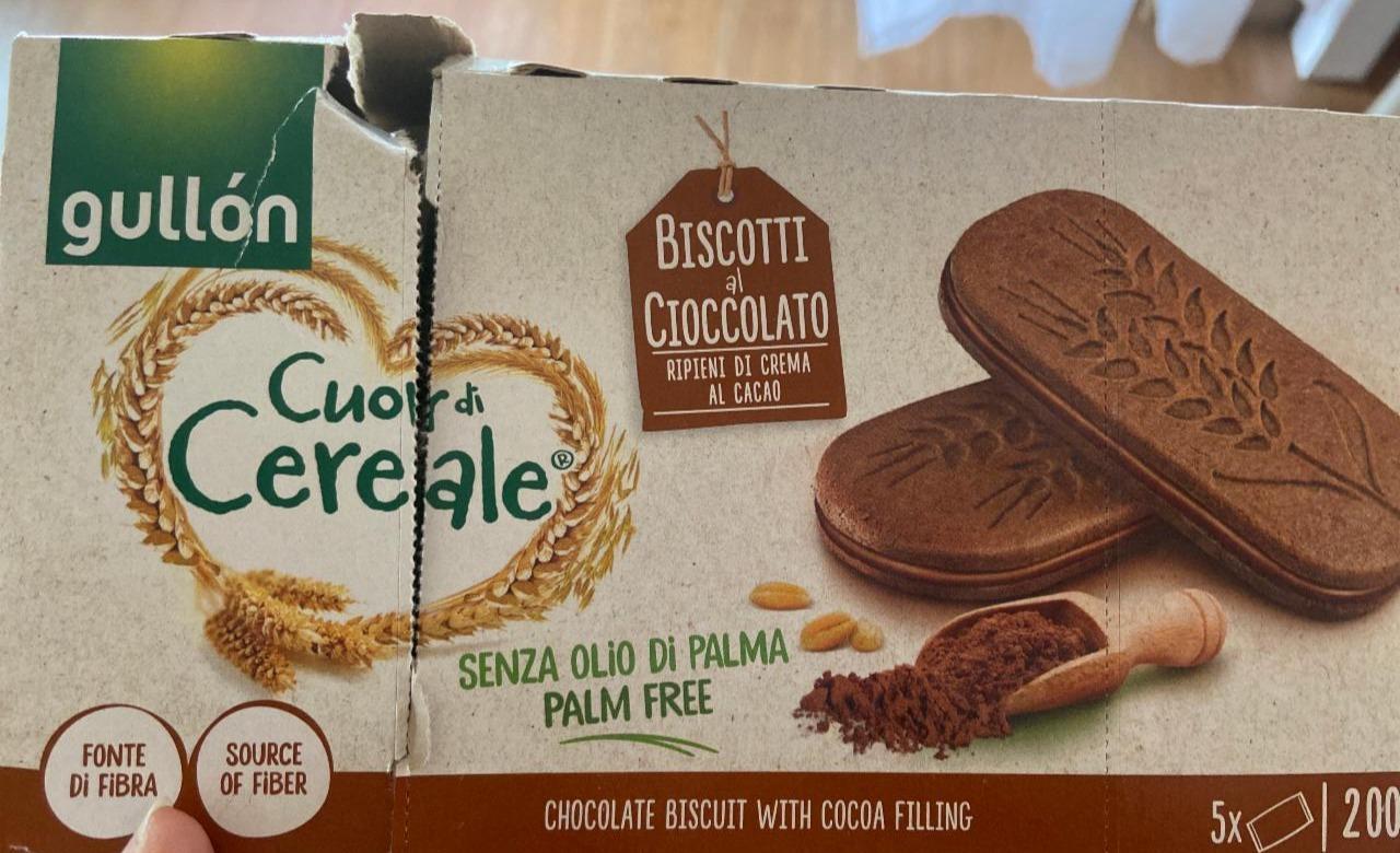 Fotografie - Cuor di Cereale Biscotti al Cioccolato Gullón