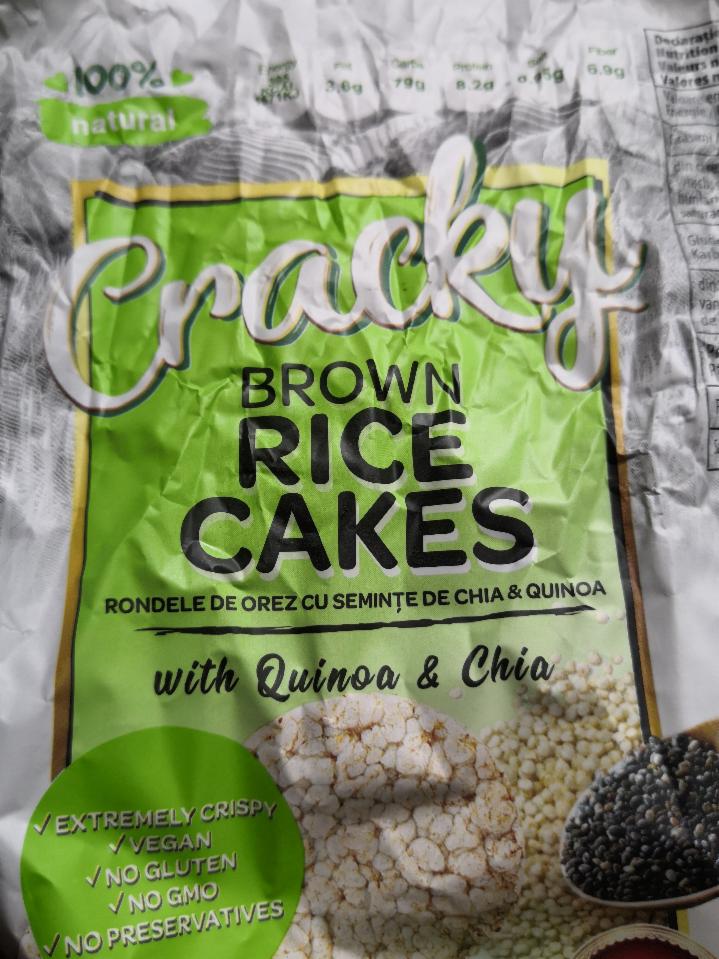 Fotografie - Cracky Brown Rice Cakes with Quinoa & Chia