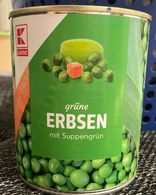 Fotografie - Grüne Erbsen mit Suppengrün K-Classic