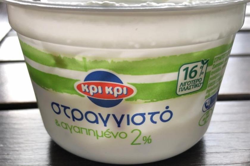 Fotografie - Řecký jogurt 2% Otraggioto Kri Kri