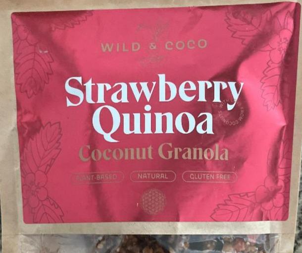 Fotografie - Strawberry quinoa coconut Granola Wild & Coco