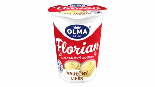 Fotografie - Florian smetanový jogurt vaječný likér Olma