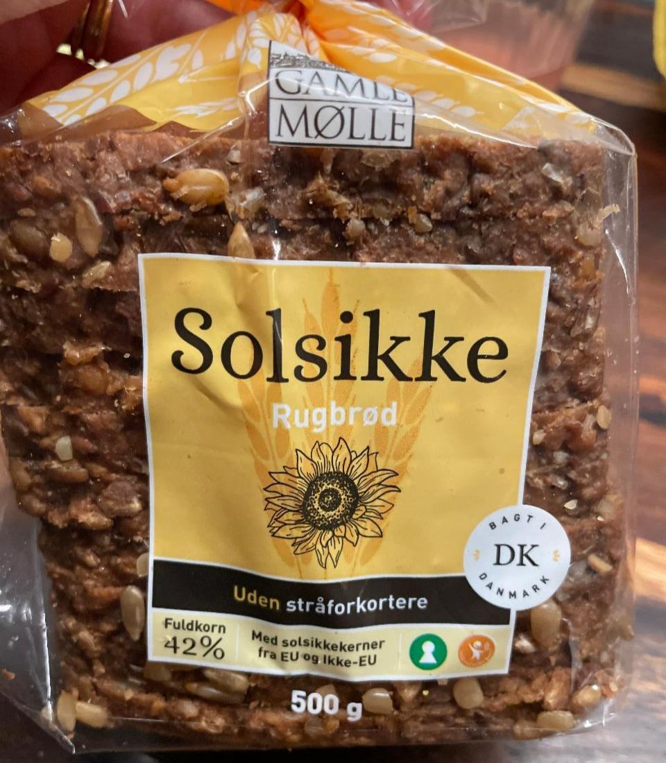 Fotografie - Solsikke rugbrød Gamle Mølle
