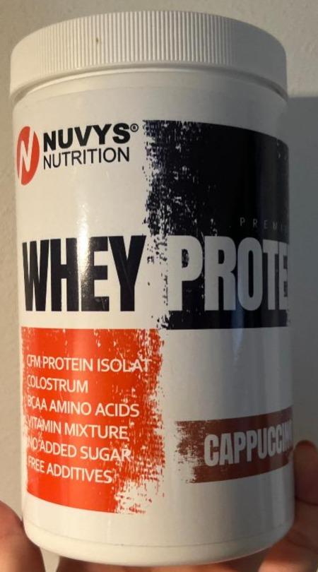 Fotografie - Whey Protein Cappuccino Nuvys Nutrition