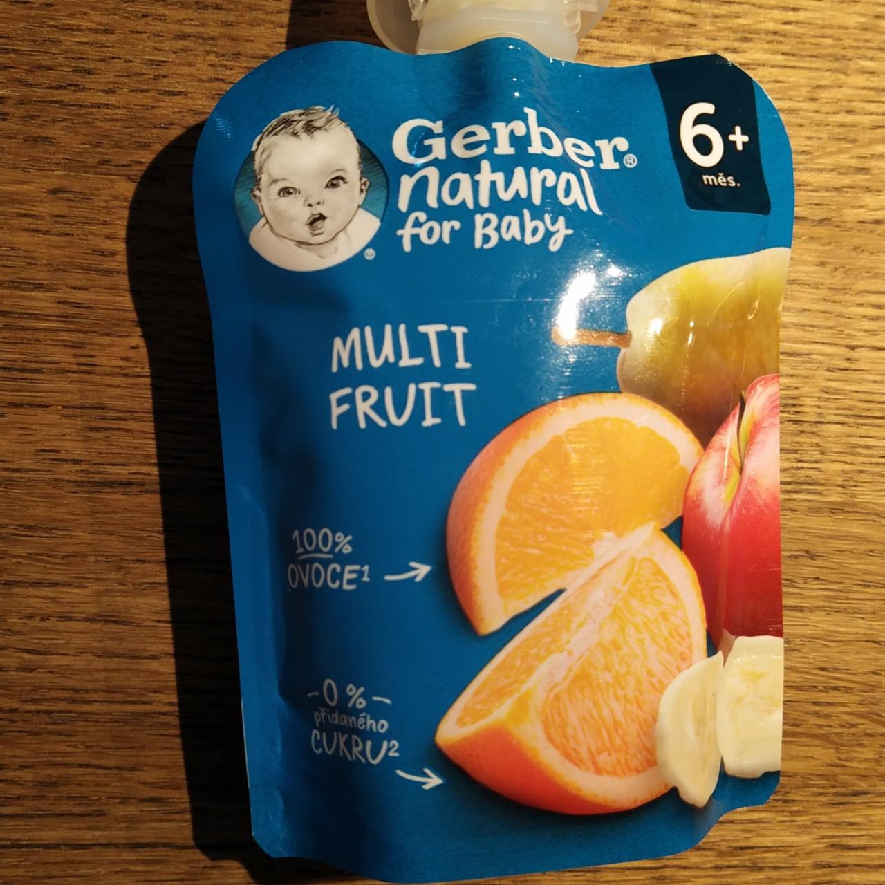 Fotografie - Natural for Baby Multi Frucht Gerber