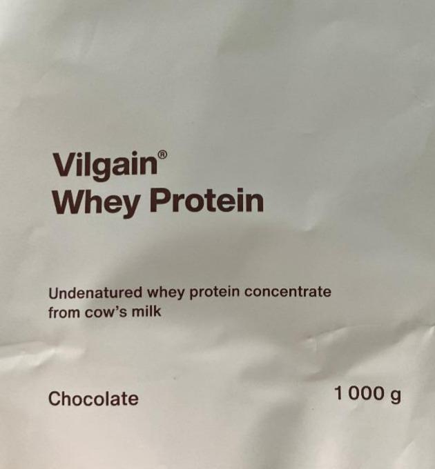 Fotografie - Whey Protein Chocolate Vilgain