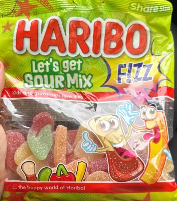 Fotografie - Let's get sour mix Fizz Haribo