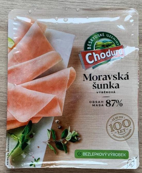 Fotografie - Moravská šunka 87% masa Chodura