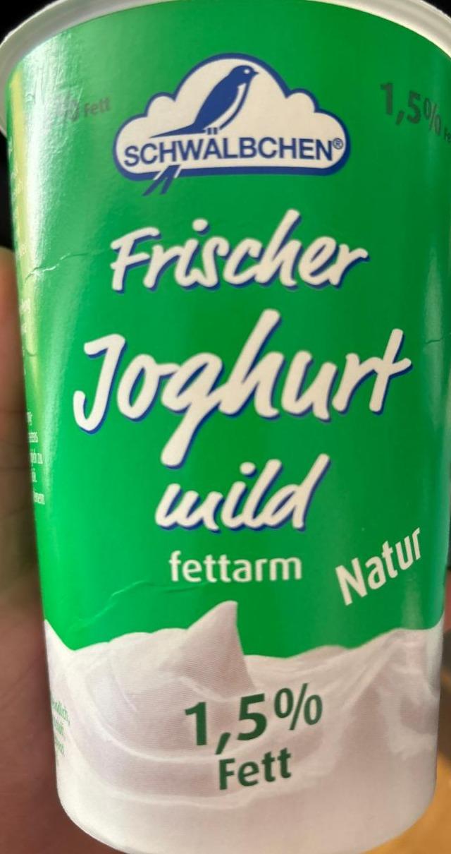 Fotografie - Frischer joghurt mild 1,5% Fett Schwalbchen