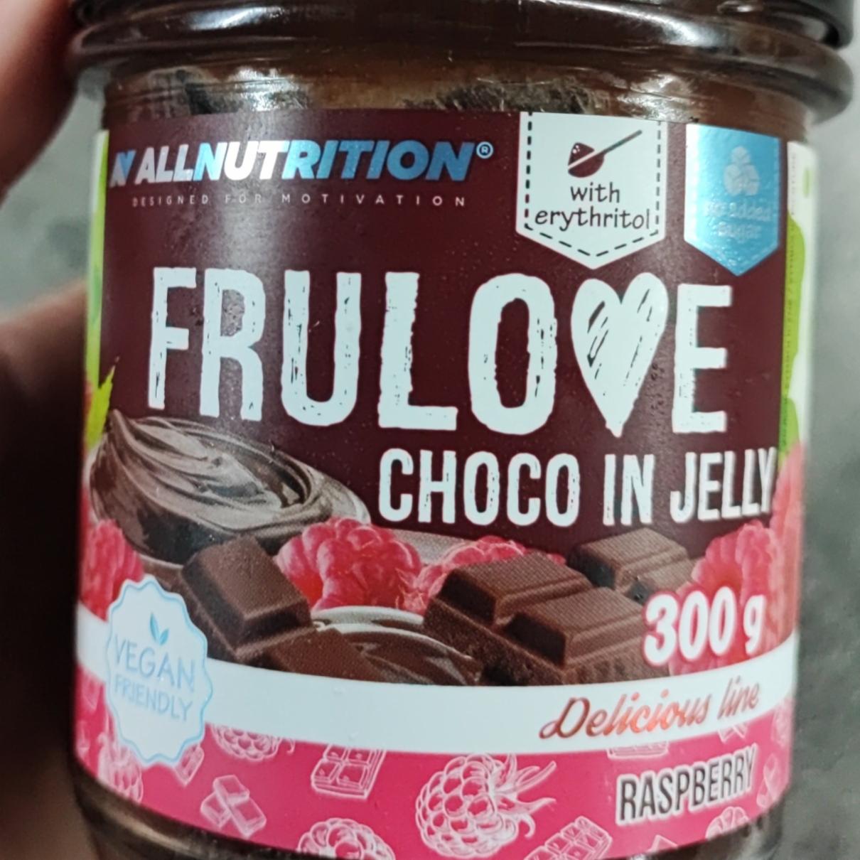 Fotografie - Choco in Jelly raspberry Allnutrition