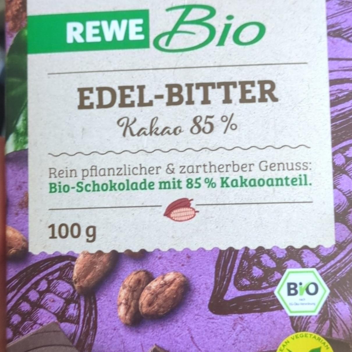Fotografie - Edel-Bitter Kakao 85% Rewe Bio