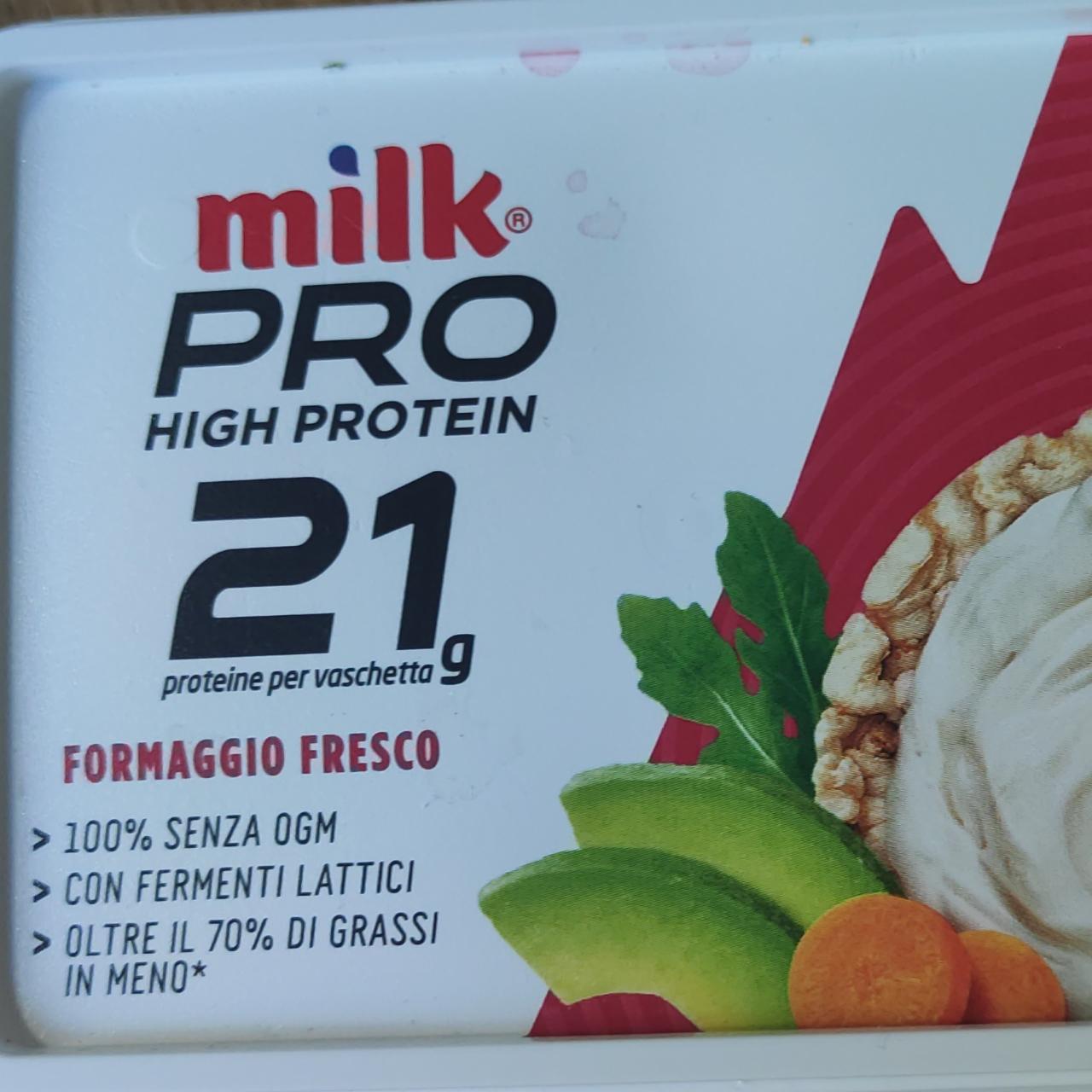 Fotografie - Pro High Protein 21g Formaggio fresco Milk
